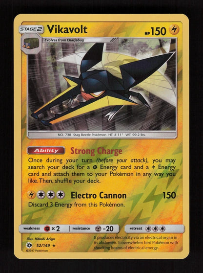 Vikavolt 52/149 - Reverse Holo - Sun & Moon