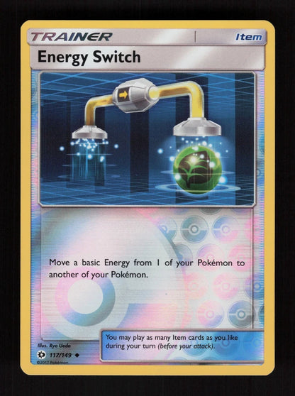 Energy Switch 117/149 - Reverse Holo - Sun & Moon