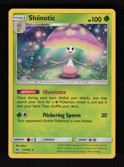 Shiinotic 17/149 - Holo - Sun & Moon