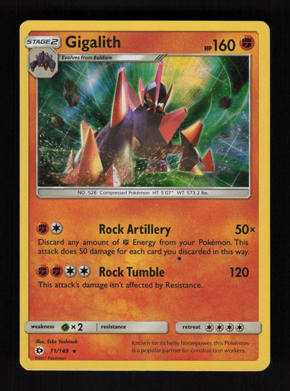 Gigalith 71/149 - Holo - Sun & Moon