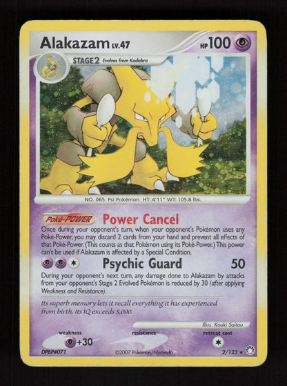 Alakazam 2/123 - Holo - Mysterious Treasures