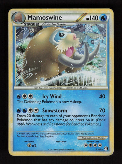Mamoswine 5/102 - Holo - Triumphant
