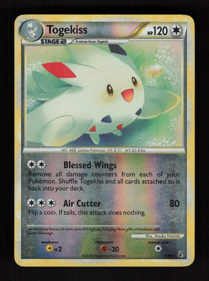 Togekiss 9/90 - Reverse Holo - HS Undaunted