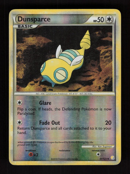 Dunsparce 41/123 - Reverse Holo - HeartGold & SoulSilver