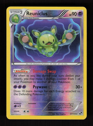 Reuniclus 57/114 - Reverse Holo - Black & White