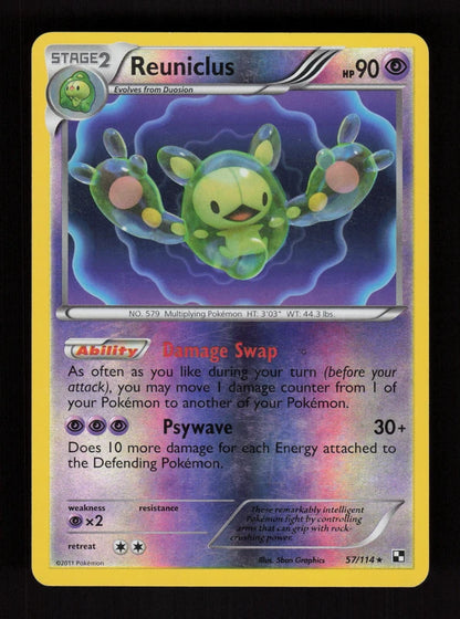 Reuniclus 57/114 - Reverse Holo - Black & White