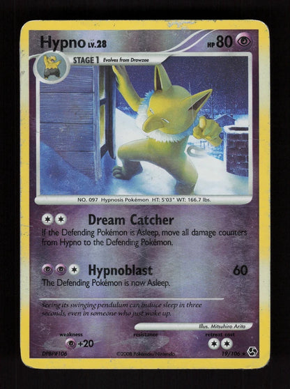 Hypno 19/106 - Reverse Holo - Great Encounters