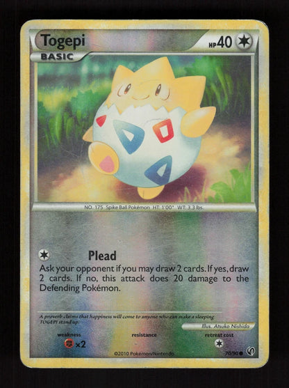 Togepi 70/90 - Reverse Holo - HS Undaunted