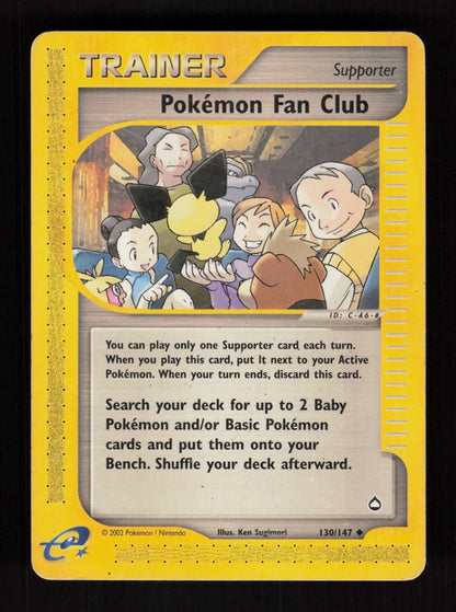 Pokémon Fan Club 130/147 - Aquapolis