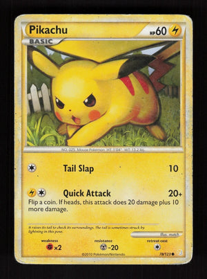 Pikachu 78/123 - HeartGold & SoulSilver