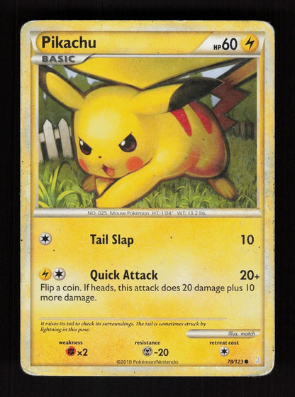 Pikachu 78/123 - HeartGold & SoulSilver
