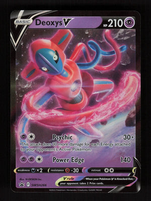 Deoxys V SWSH266 - SWSH Black Star Promos