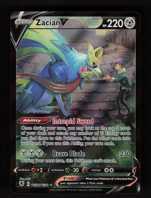 Zacian V TG21/30 - Astral Radiance Trainer Gallery