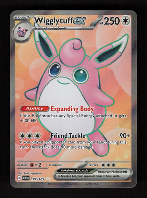 Wigglytuff ex 187/165 - 151