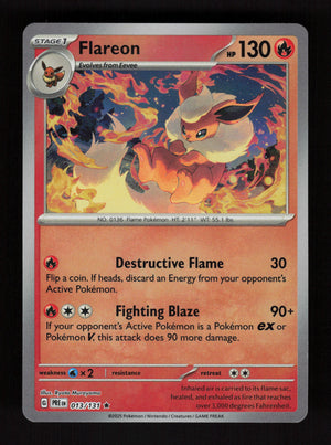 Flareon 013/131 – Poke Ball – Prismatic Evolutions