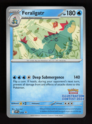 Feraligatr SVP 213 - Illustration Contest 2024 PROMO