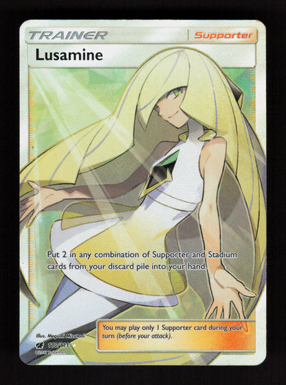 Lusamine 110/111 - Ultra Rare - Crimson Invasion