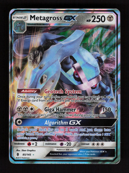 Metagross GX 85/145 - Ultra Rare - Guardians Rising
