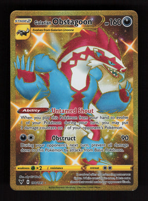 Galarian Obstagoon 198/185 - Secret Rare - Vivid Voltage
