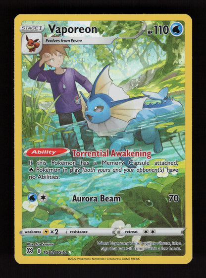 Vaporeon TG02/TG30 - Brilliant Stars Trainer Gallery