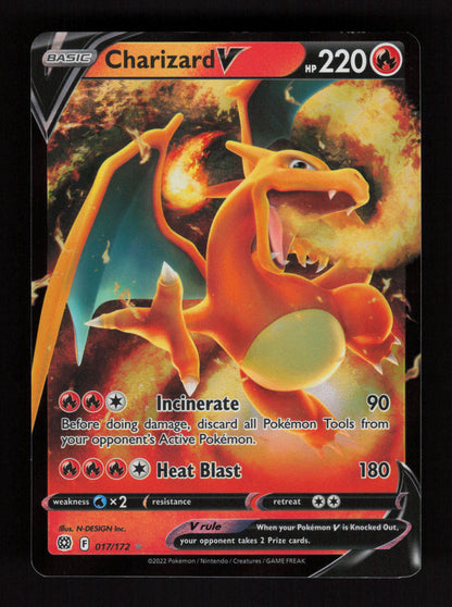 Charizard V 017/172 – Ultra Rare – Brilliant Stars