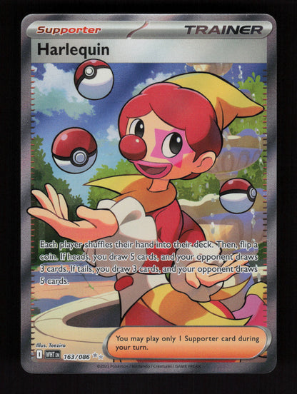 Harlequin 163/086 - Ultra Rare - White Flare
