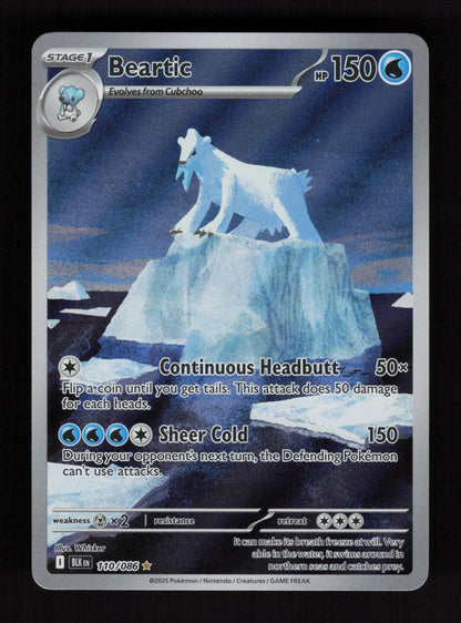 Beartic 110/086 - Illustration Rare - Black Bolt