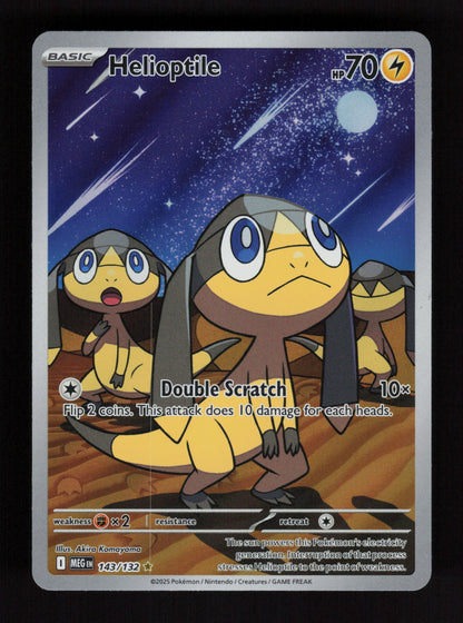 Helioptile 143/132 - Illustration Rare - Mega Evolution