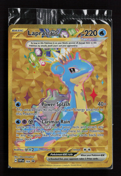 Lapras ex 164 – Scarlet & Violet Promo