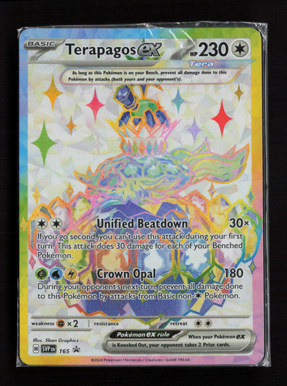 Terapagos ex 165 – Scarlet & Violet Promo