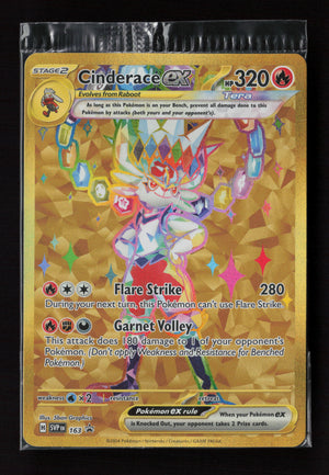 Cinderace ex 163 – Scarlet & Violet Promo