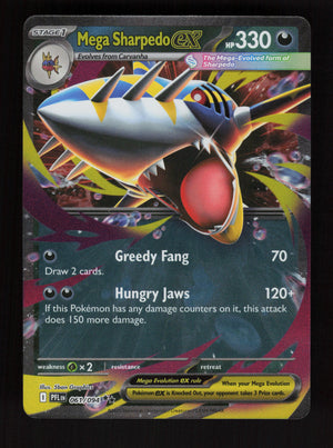 Mega Sharpedo ex 061/094 – Phantasmal Flames