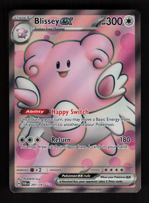 Blissey ex 201/167 - Ultra Rare - Twilight Masquerade