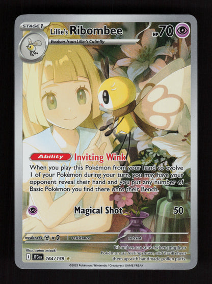 Lillie’s Ribombee 164/159 - Illustration Rare - Journey Together