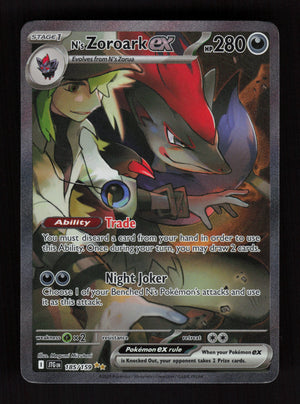 N’s Zoroark ex 185/159 - Special Illustration Rare - Journey Together
