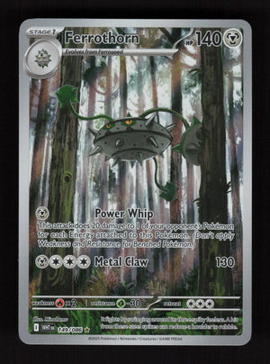 Ferrothorn 149/086 - Illustration Rare - White Flare