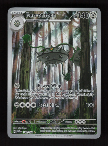 Ferrothorn 149/086 - Illustration Rare - White Flare