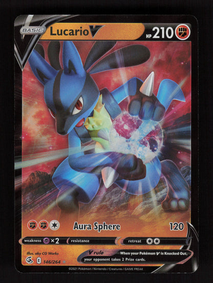 Lucario V 146/264 - Fusion Strike