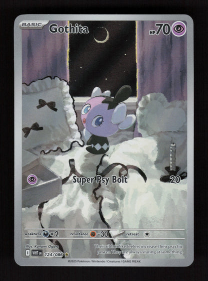 Gothita 124/086 - Illustration Rare - White Flare