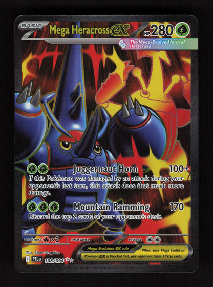 Mega Heracross ex 108/094 – Phantasmal Flames