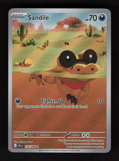 Sandile 135/086 - Illustration Rare - Black Bolt