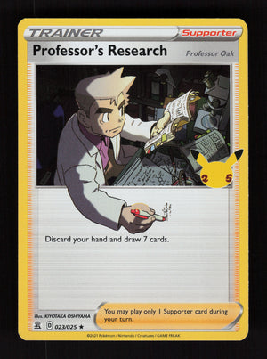Professor's Research 023/025 - Holo Rare - Celebrations