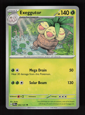 Exeggutor 2/131 - Uncommon - Prismatic Evolutions