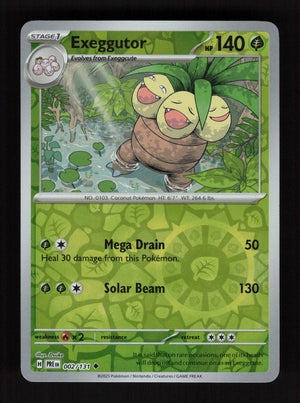 Exeggutor 2/131 - Reverse Holo - Prismatic Evolutions