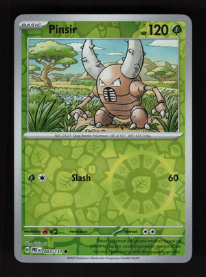 Pinsir 003/131 - Reverse Holo - Prismatic Evolutions
