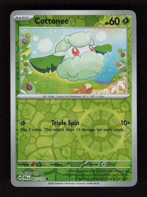 Cottonee 007/131 - Reverse Holo - Prismatic Evolutions