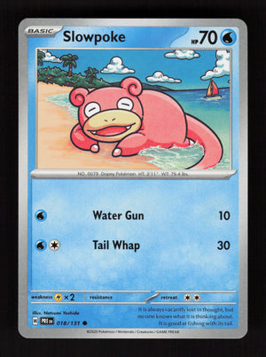 Slowpoke 018/131 - Common - Prismatic Evolutions