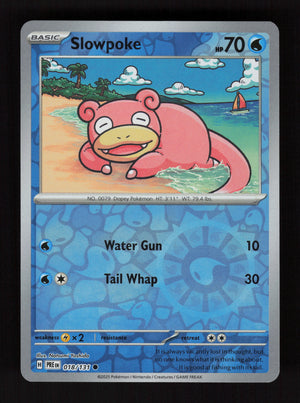 Slowpoke 018/131 - Reverse Holo - Prismatic Evolutions