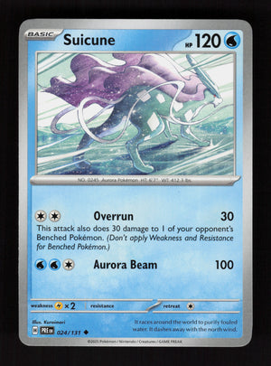 Suicune 24/131 - Uncommon - Prismatic Evolutions