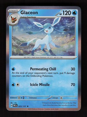 Glaceon 25/131 - Holo Rare - Prismatic Evolutions